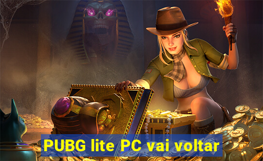 PUBG lite PC vai voltar